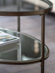 Gallery Direct Siena Coffee Table, Bronze - thumbnail 4