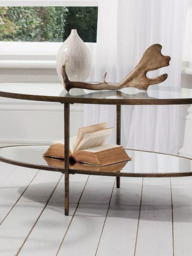 Gallery Direct Siena Coffee Table, Bronze - thumbnail 3
