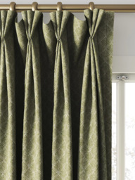 Clarke & Clarke Trelica Made to Measure Curtains or Roman Blind, Olive - thumbnail 6