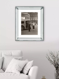 Brookpace Lascelles 'Welcome to Britain' Framed Print, 60 x 50cm, Black/White - thumbnail 2