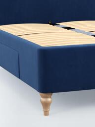 John Lewis Alice 2 Drawer Upholstered Bed Frame, Double - thumbnail 4