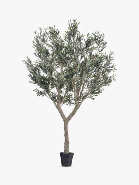Vistafolia Artificial Cielo Verdi Olive Tree in Pot, 270cm, Green - image 1