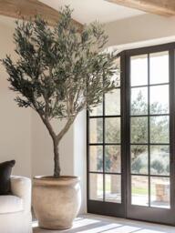 Vistafolia Artificial Cielo Verdi Olive Tree in Pot, 270cm, Green - thumbnail 2