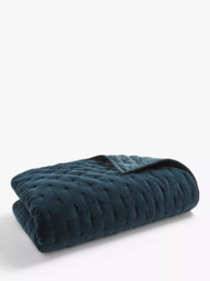 John Lewis Cotton Velvet Quilt - thumbnail 3