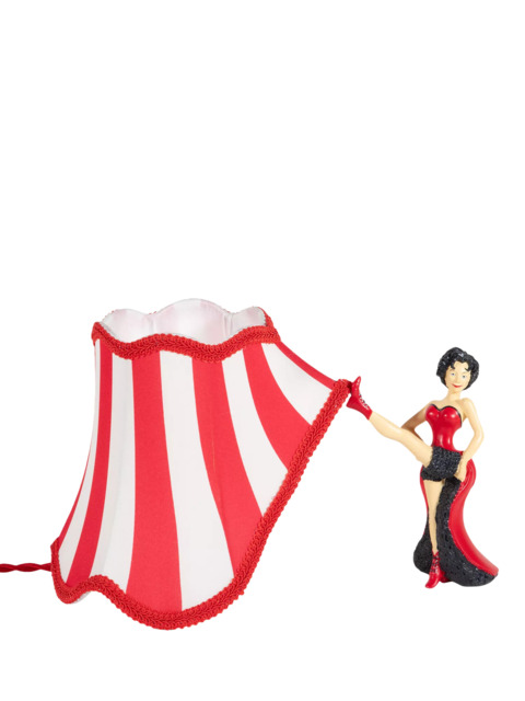 Seletti Circus AbatJour Lucy Table Lamp, Red/Multi - image 1