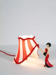 Seletti Circus AbatJour Lucy Table Lamp, Red/Multi - thumbnail 3