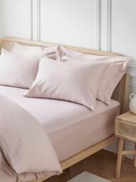 John Lewis Temperature Balance Cotton Sateen 400 Thread Count Deep Fitted Sheet - thumbnail 2