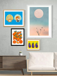 EAST END PRINTS Leanne Simpson 'Orange Harvest' Framed Print - thumbnail 2