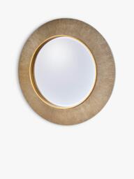 Yearn Aubry Textured Round Wall Mirror, 90cm - thumbnail 3