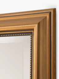 Yearn Beaded Rectangular Wall Mirror - thumbnail 2