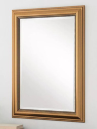 Yearn Beaded Rectangular Wall Mirror - thumbnail 1