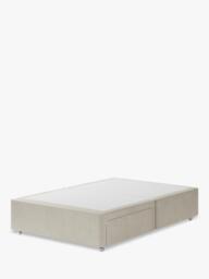 Hypnos Pocket Sprung Upholstered 2 Drawer Divan Base, Small Double - thumbnail 1