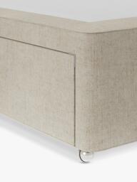 Hypnos Pocket Sprung Upholstered 2 Drawer Divan Base, Small Double - thumbnail 3