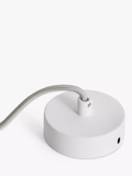 Tala Alumina Single Pendant Ceiling Light, Chalk - thumbnail 3