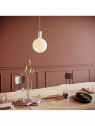 Tala Alumina Single Pendant Ceiling Light, Chalk - thumbnail 4