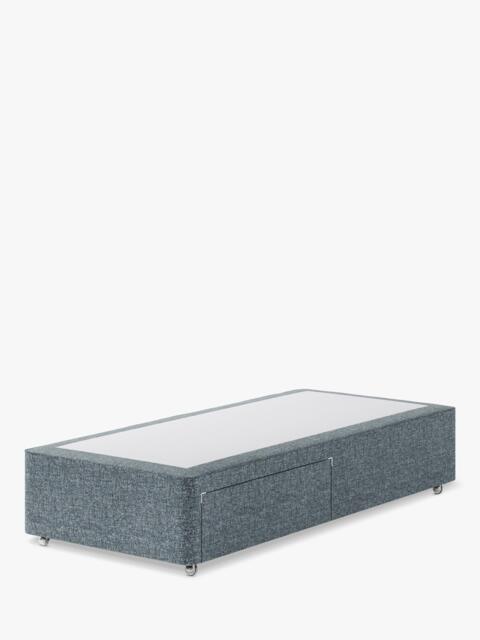 Hypnos Pocket Sprung Upholstered 2 Drawer Divan Base, Single - image 1