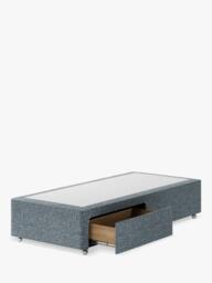 Hypnos Pocket Sprung Upholstered 2 Drawer Divan Base, Single - thumbnail 2