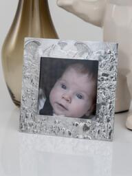 "Lancaster and Gibbings Teddy Bears Photo Frame, 3.5 x 3.5"" (9 x 9cm), Pewter" - thumbnail 2