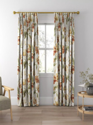 Laura Ashley Gosford Meadow Made to Measure Curtains or Roman Blind, Gold - thumbnail 5