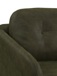 John Lewis Arlo Medium 2 Seater Leather Sofa, Light Leg - thumbnail 6