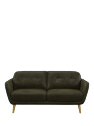 John Lewis Arlo Medium 2 Seater Leather Sofa, Light Leg - thumbnail 5
