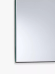John Lewis Bevelled Edge Bathroom Mirror, Silver - thumbnail 3