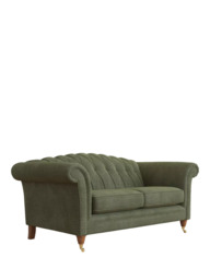 Laura Ashley Gloucester Medium 2 Seater Sofa, Teak Leg - thumbnail 1