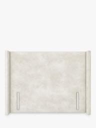 John Lewis Windermere Winged Full Depth Upholstered Headboard, Emperor