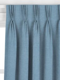 John Lewis Cotton Blend Made to Measure Curtains or Roman Blind, Denim - thumbnail 6
