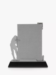 "Royal Selangor Golfer Photo Frame, 4 x 6"" (10 x 15cm), Pewter Grey" - thumbnail 2
