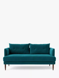 Swoon Kalmar Medium 2 Seater Sofa, Dark Leg