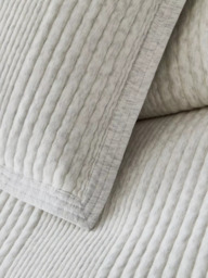west elm Organic Cotton Cloud Jersey Textured Bedding - thumbnail 3
