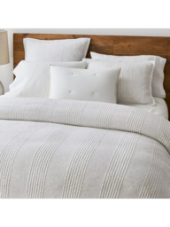 west elm Organic Cotton Cloud Jersey Textured Bedding - thumbnail 2