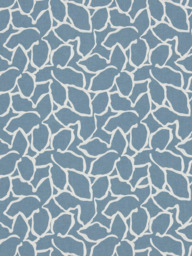 John Lewis Calathea Embroidered Made to Measure Curtains or Roman Blind, Lake Blue - thumbnail 1