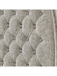 Hypnos Elizabeth Extra Wide Upholstered Headboard, Small Double - thumbnail 3