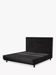 TEMPUR® Arc™ Static Disc Quilted Upholstered Bed Frame, Super King Size - thumbnail 1