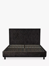 TEMPUR® Arc™ Static Disc Quilted Upholstered Bed Frame, Super King Size - thumbnail 3