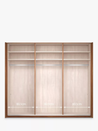John Lewis Marlow 250cm Sliding Door Wardrobe - thumbnail 4