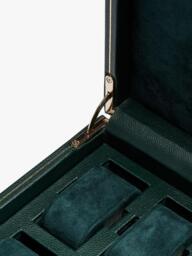 WOLF British Racing Vegan Leather 10 Piece Watch Box - thumbnail 5