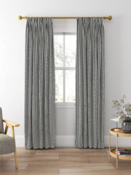 Clarke & Clarke Portland Made to Measure Curtains or Roman Blind, Ebony - thumbnail 5