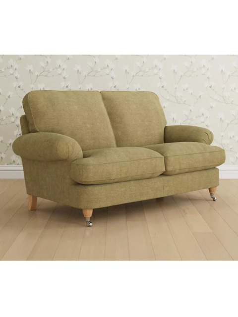 Laura Ashley Beaumaris Small 2 Seater Sofa, Oak Leg - image 1