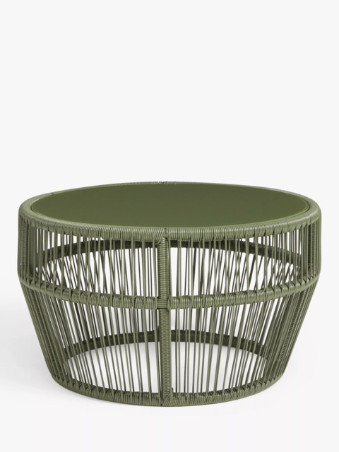 John Lewis Salsa Round Garden Coffee Table, 70cm - image 1