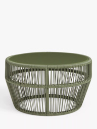 John Lewis Salsa Round Garden Coffee Table, 70cm - thumbnail 1