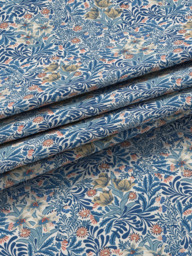 Morris & Co. Bower Pair Lined Pencil Pleat Curtains - thumbnail 3