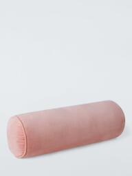 John Lewis Cotton Velvet Bolster Cushion - thumbnail 2
