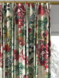 Harlequin Perennials Made to Measure Curtains or Roman Blind, Pistachio/Tree Canopy - thumbnail 6