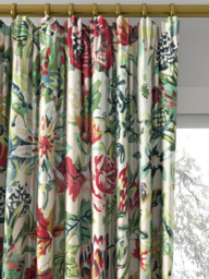 Harlequin Perennials Made to Measure Curtains or Roman Blind, Pistachio/Tree Canopy - thumbnail 2