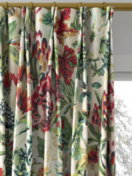 Harlequin Perennials Made to Measure Curtains or Roman Blind, Pistachio/Tree Canopy - thumbnail 4