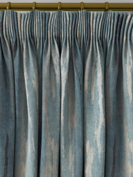 Clarke & Clarke Effetto Made to Measure Curtains or Roman Blind, Denim - thumbnail 2