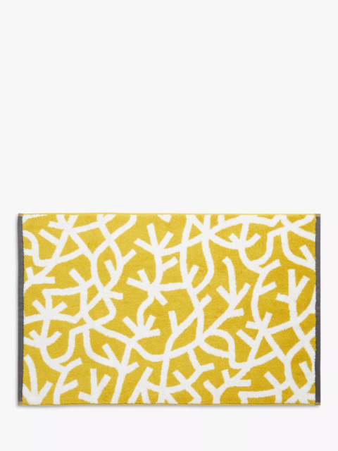 Mini Moderns A Forest Bath Mat, Mustard - image 1